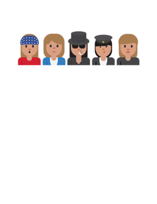 Guns N' Roses Emojis