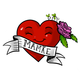 Coração mamãe
