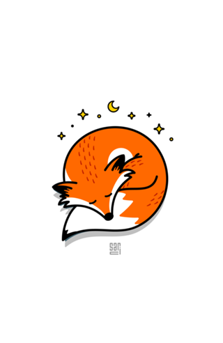 Sleeping Fox