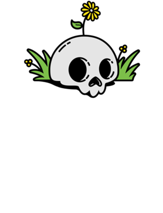 Caveira Flor