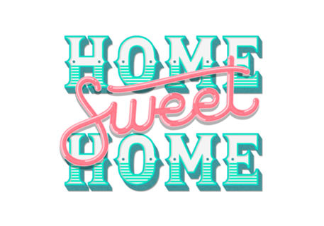 Home Sweet Home - WHITE
