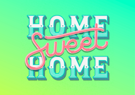 Home Sweet Home - COLOR