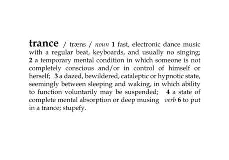 Trance Dictionary
