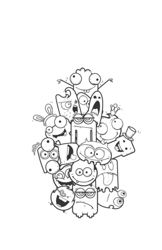 Monsters P&B