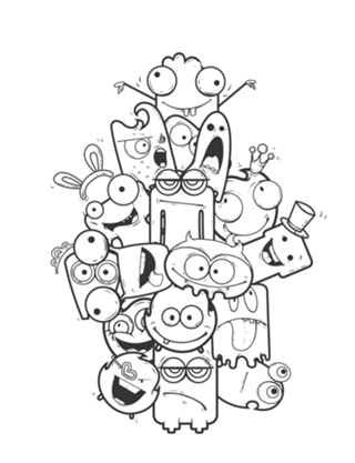 Monsters P&B