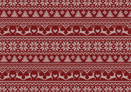 Tricot Natalino - Vermelho