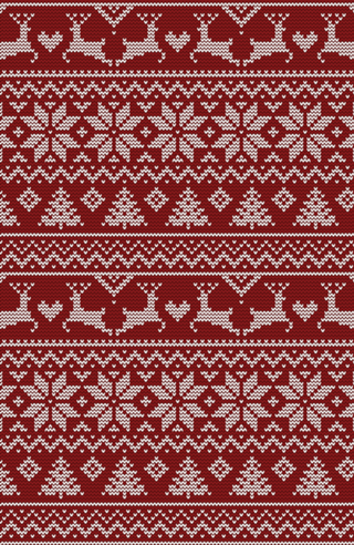 Tricot Natalino - Vermelho