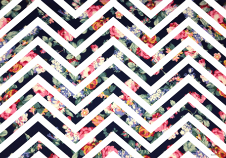 Chevron Floral