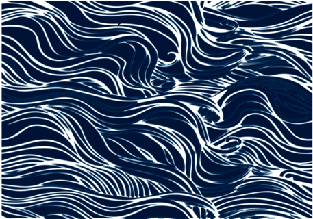 Ondas-azul