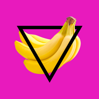 Pink banana beach