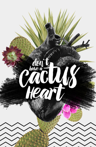 Cactus heart