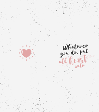 All your heart