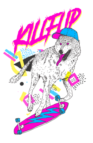 Kickflip wolf