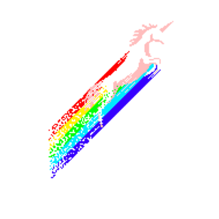 Pixel unicorn