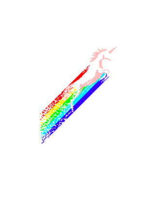 Pixel unicorn