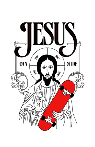 Jesus can slide