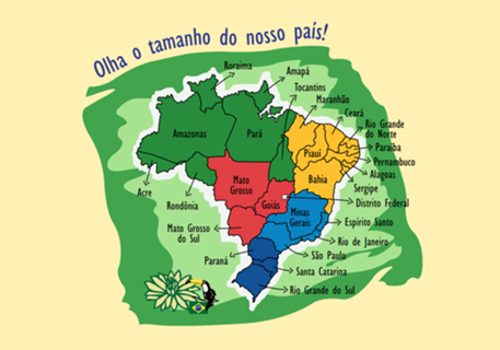 Tamanho do nosso país!