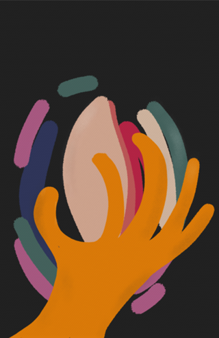 Hands on the prize