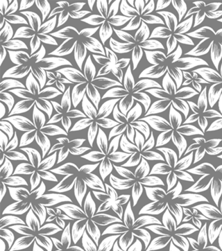White Floral Pattern
