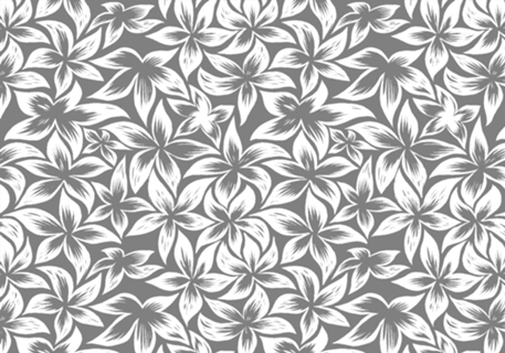 White Floral Pattern