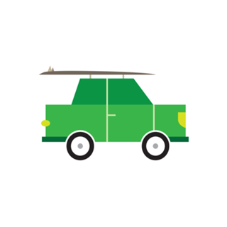 Carro verde
