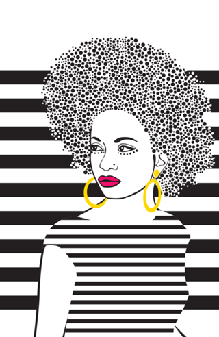 Black Power Woman