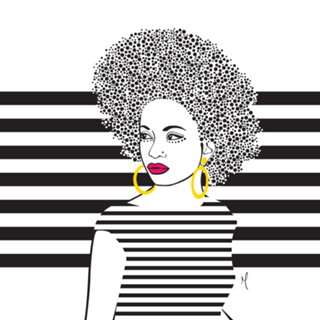 Black Power Woman