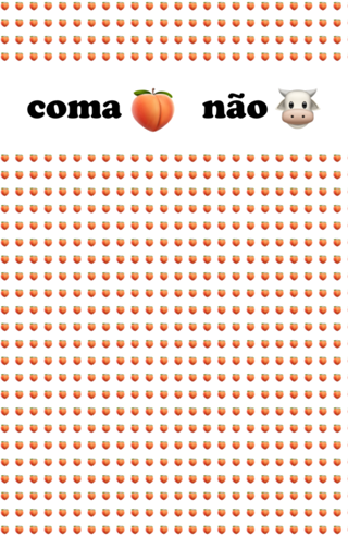 Coma pêssegos
