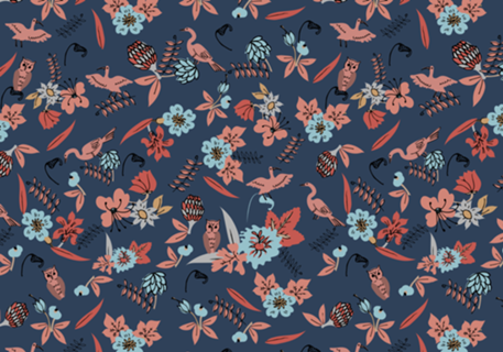 Birds and Flowers
