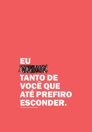 Até prefiro esconder