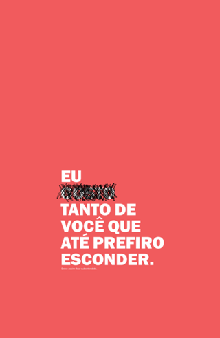 Até prefiro esconder