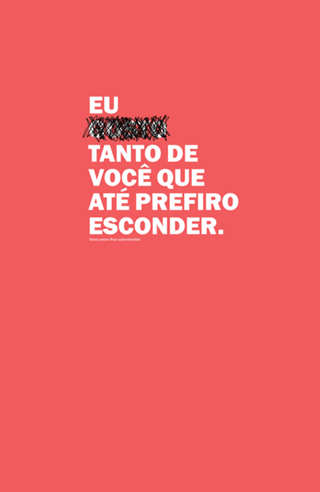 Até prefiro esconder