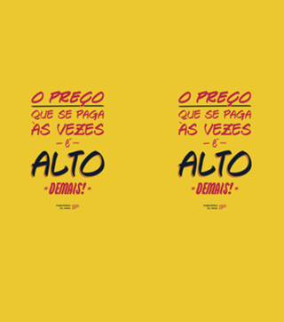 O preço