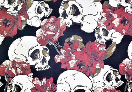 Caveira Floral
