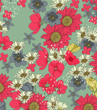 Flores para Você (verde)