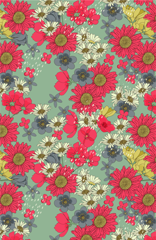 Flores para Você (verde)