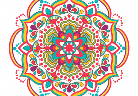 Mandala colorida