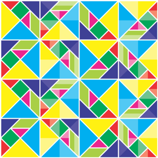 Tangram Colorful