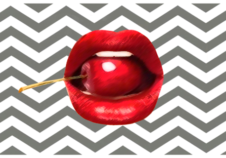 Boca vermelho cereja