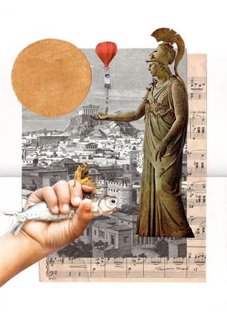 A maravilhosa cidade de Atenas