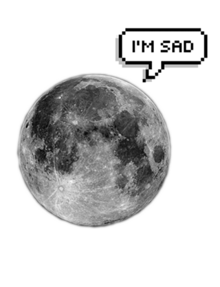 Sad moon
