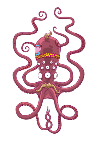 Hipster Octopus