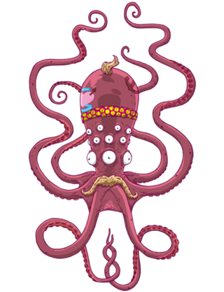 Hipster Octopus