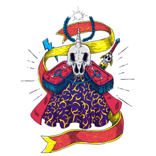 Dead Caped Unicorn Warrior