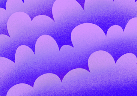 Cloudy Sky Purple