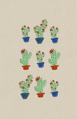 A wish to be a big cactus