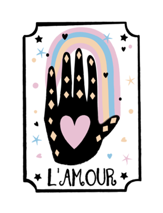 Carta de Tarot L'amour
