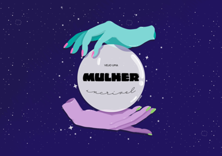 Vejo uma mulher incrível