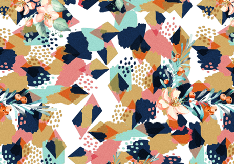 Mosaico abstrato