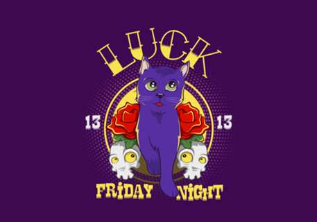 Luck Cat on Halloween